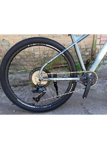 Велосипед 27.5" Veva черно-голубой 2024 oskar (369782205)