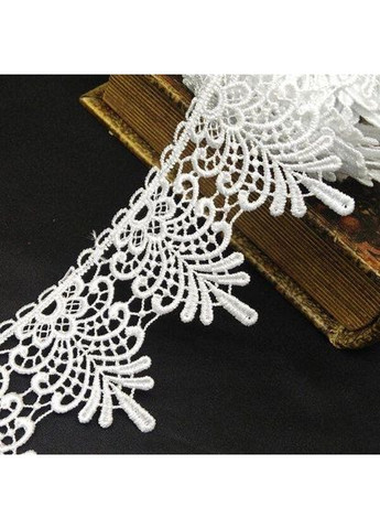 Кружево макраме 6.5 см (13 м) Цвет - Белый (729-73-001) Plus-plus (352743398)
