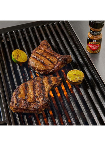 Приправа Grill Mates Chili Garlic Tri-Tip с чесноком и чили для говядины, 65 г McCormick (361036434)