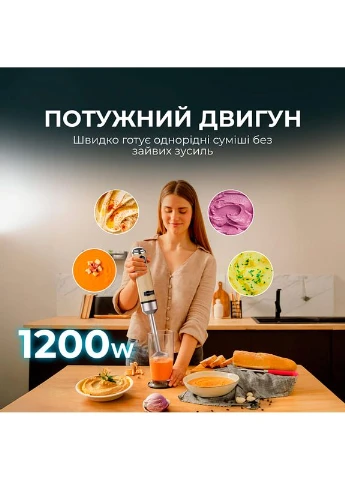 Блендер Power Retro 1200MAX Cream&Crush Yellow (CCTC-03941) Cecotec (381161002)