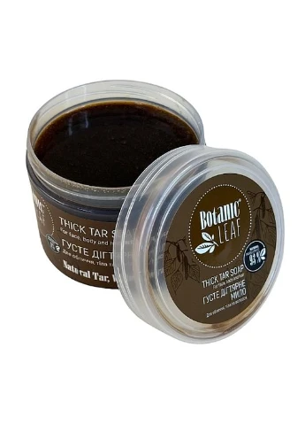Мыло густое дегтярное для лица, тела и волос Thick Tar Soap 300ml (1332983-5508944) Botanic Leaf (368623696)