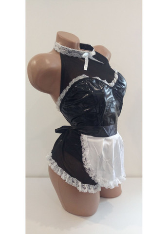 Черный демисезонный сексуальный костюм горничной костюм для ролевых игр (арт.3057) No Brand Костюми для рольових ігор