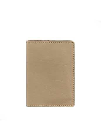 Кожаная обложка для паспорта и военного билета 1.3 светло-бежевая (A-027991) BlankNote (329186661)