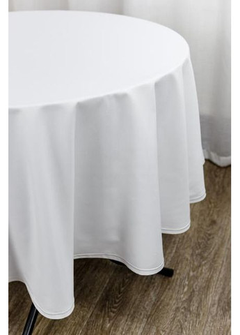 Скатертина кругла Kelly Білий 140 см (7967) Прованс (361785011)