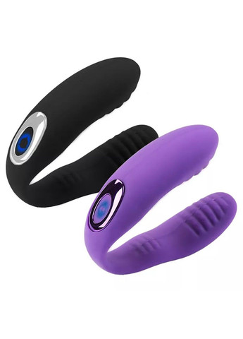 Двойной вибратор черного цвета (USB) We Love (284278696)