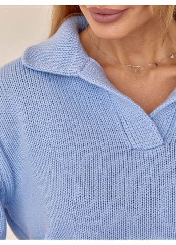 Голубой поло женское Viviami