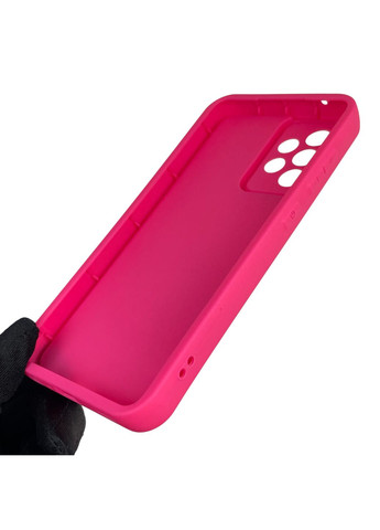 Чохол силіконовий Soft Touch для Galaxy A52s (SM-A528F) малиновий (Повний захист камери) Samsung (366387226)