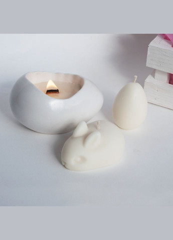 Пасхальний набір свічок з соєвого воску 3 шт SP2364 Spokiy (322948852)