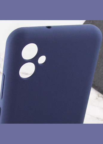 Чехол Silicone Cover Full Camera для Samsung Galaxy A05 Синий Lakshmi (337689480)