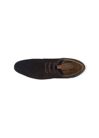 Темно-коричневые повседневные, классические туфли мужские No Brand на шнурках