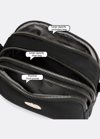 Сумка жіноча крос-боді Vento Black Italian Bags (291120048)