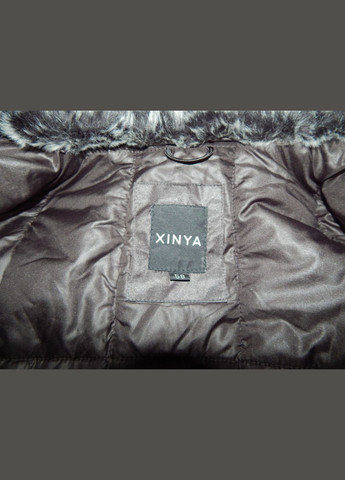 Коричнева зимня куртка чоловіча демісезонна xinya оригінал р.48 016kmz No Brand