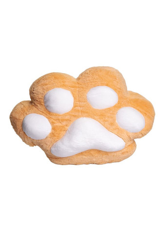 Игрушка-подушка с пледом и муфтой Лапка 110*140 см, оранжевый ТМ COLORFUL HOME 520-18Y No Brand (368904390)