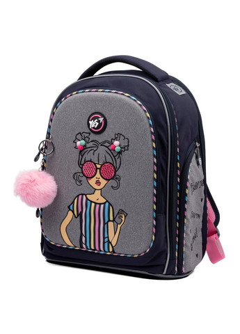 Рюкзак шкільний напівкаркасний S-84 Girls style Yes (332653676)