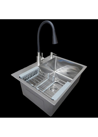 Комплект кухонной мойки KRF 6045 DECOR (3.0/1.0 мм) SATIN Kraft (365264922)