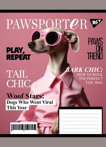 Тетрадь ученическая Animals fashion 767786 48 л. Разноцветный shop (4823092293848) Yes (345877214)