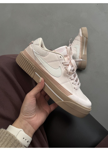КРОССОВКИ ЖЕНСКИЕ NIKE COURT LEGACY LIFT LIGHT PINK НАЙК КОУРТ ЛЕГАСИ No Brand розовые демисезоны (368647035)