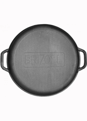 Казан чавунний азійський з кришкою-сковородою 12 л Brizoll (302315495)