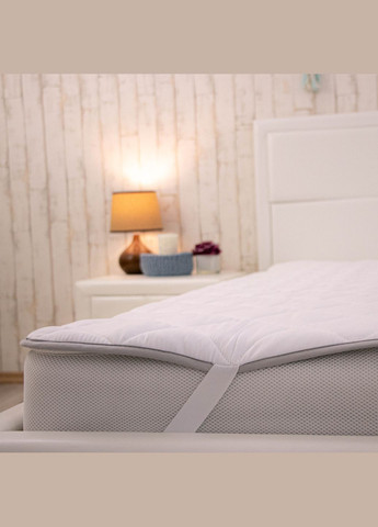 Наматрасник силиконовый на резинке Grey White Руно 828.52СУ_Grey White (305296570)