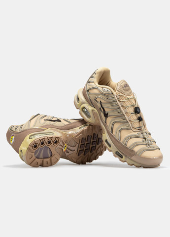 Бежевые демисезонные кроссовки nike air max tn black grey waterproof No Brand Air Max Plus