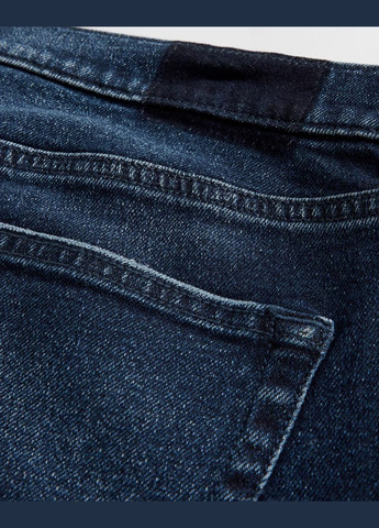 Темно-синие демисезонные джинсы slim hc9651m Hollister