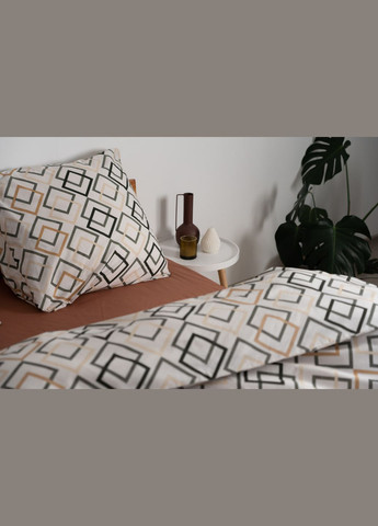 Простирадло "НАТХНЕННЯ" з резинкою Карамельний, 140x200 ТЕП (317965945)