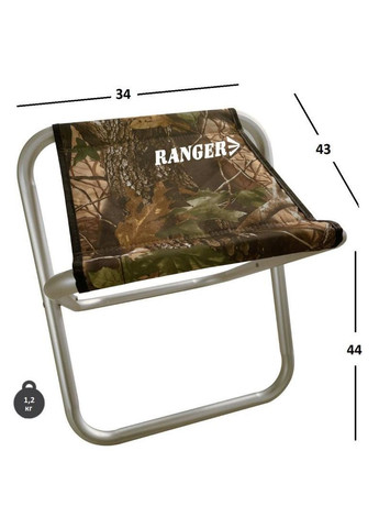 Стілець складаний туристичний Dunay (RA 4425) Ranger (334713141)