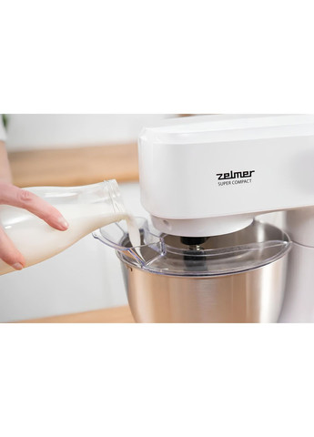 Миксер планетарный ZKR1340 Super Compact (600Вт, металлическая чаша 3.5л) Zelmer (368586261)