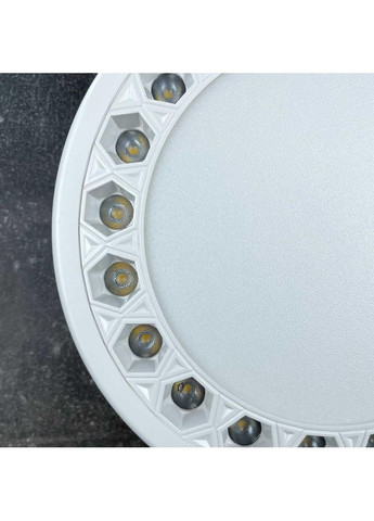 Світильник LED даунлайт ADAMANT 24W 4200K круг IP20 білий Violux (365651466)