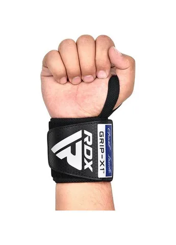 Бинти для зап'ясть (кистьові бинти) GYM WRIST WRAP R11 BLACK/ BLUE RDX (382953863)