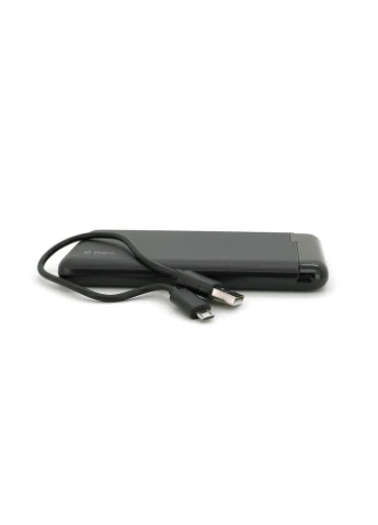 PowerbankTtec 10000mAh, LCD, Output: 2*USB + Type-C, 20W, Black, Q30 TTEC (315426103)