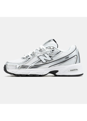 Черные демисезонные кроссовки мужские new balance 740 white silver black нью беланс 740 No Brand