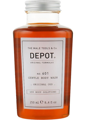 Гель для душу "Оригінальний уд" 601 Gentle Body Wash Original Oud 250ml (803924-35696) Depot (368603531)
