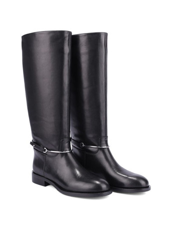 Жіночі Чоботи 885H-1629-N04 Чорний Шкіра Attizzare (365434887)