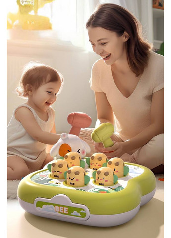 Детская игрушка стучалка YB 11614 механический принцип работы, фигурка, с молоточком Fun Game (372448120)