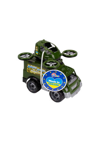 Дитяча іграшка Військовий транспорт 7792 машинка з квадрокоптером ТехноК (293939865)