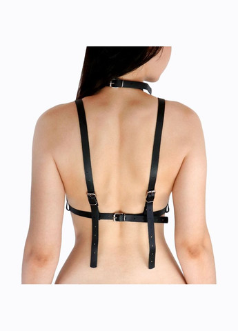 Портупея жіноча - Delaria Leather harness, Чорна L-2XL - CherryLove Art of Sex (282966687)