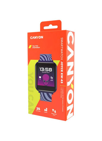 Смарт-часы Joyce KW-43 DUAL BT Music Blue (CNE-KW43BL) Canyon (323043649)