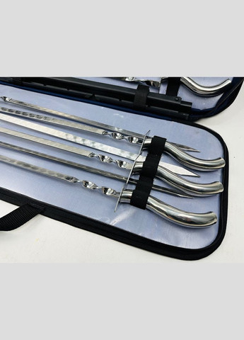 Набір шампурів в чохлі Делюкс No Brand - (321966070)