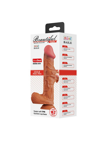 Реалістичний фалоімітатор Bergrisi на присосці, 26 х 5.5 см Baile (361670686)