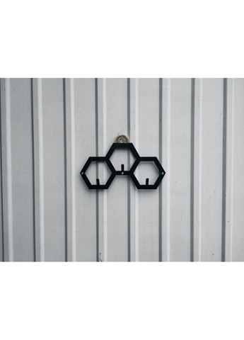 Вішалка для одягу із металу "Соти три штуки" No Brand (368896498)