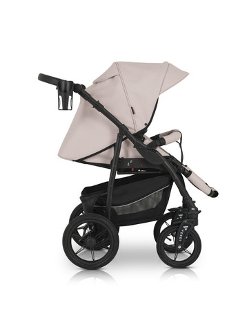 Універсальна коляска 3 в 1 Sonic Comfort powder pink/black skin Verdi 9023-VC-08 (355313902)