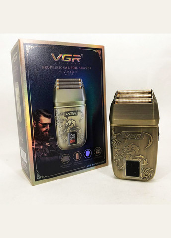 Электробритва V-349 шейвер, тройное лезвие VGR (364665381)