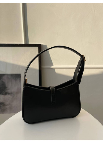Жіноча класична сумка Ів Сен Лоран Yves Saint Laurent Hobo Black чорний багет на плече YSL No Brand (364488334)