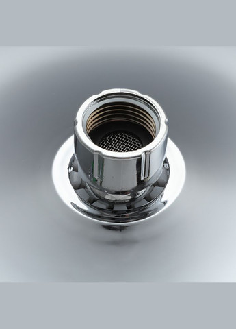 Потолочная лейка F015-25, круглая, Ø250 мм, белый/хром Frap (316089029)