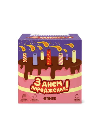Печенье с предсказаниями «С днём рождения!» Orner (361446193)