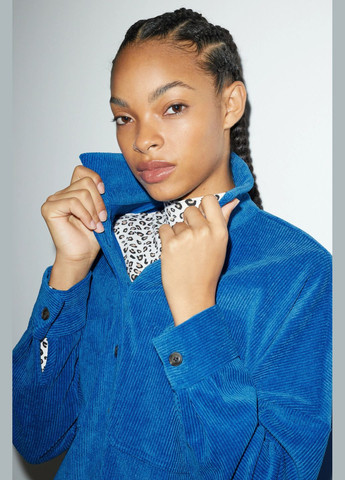 Вельветова сорочка оверсайз C&A (322138778)