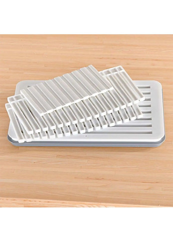 Ручная настольная прямоугольная складная хлеборезка с поддоном выбором толщины ломтиков хлеба 34,5×17×14,5 см (480816-Prob) Unbranded (344464806)