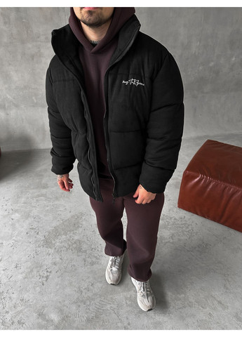 Чорний зимній Пуховик Україна