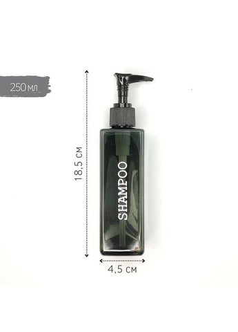 Набор дозаторов для ванной 250 мл "Миа" пластик (5 шт.) укр No Brand (298794676)